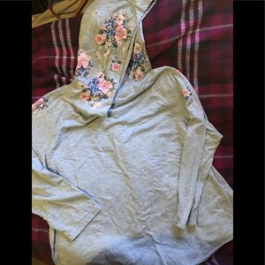 Loralett floral hoodie